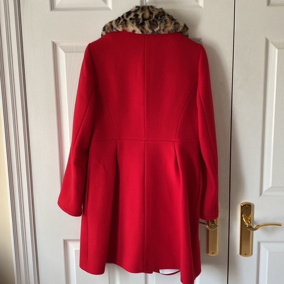 Kate Spade red coat - Picture 5 of 9